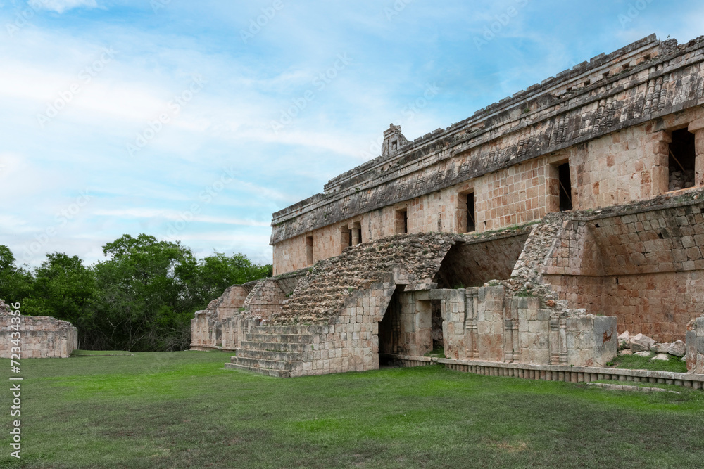 Uxmal mayan ruins in Merida, Yucatan, Mexico