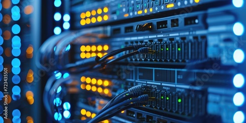 Data center and network devices background