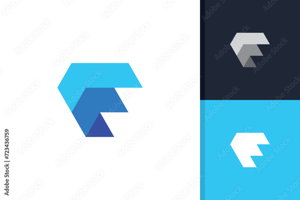 letter f logo design vector template letter f logo design vector template