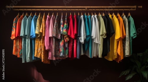 clothes hanger or clothes rack