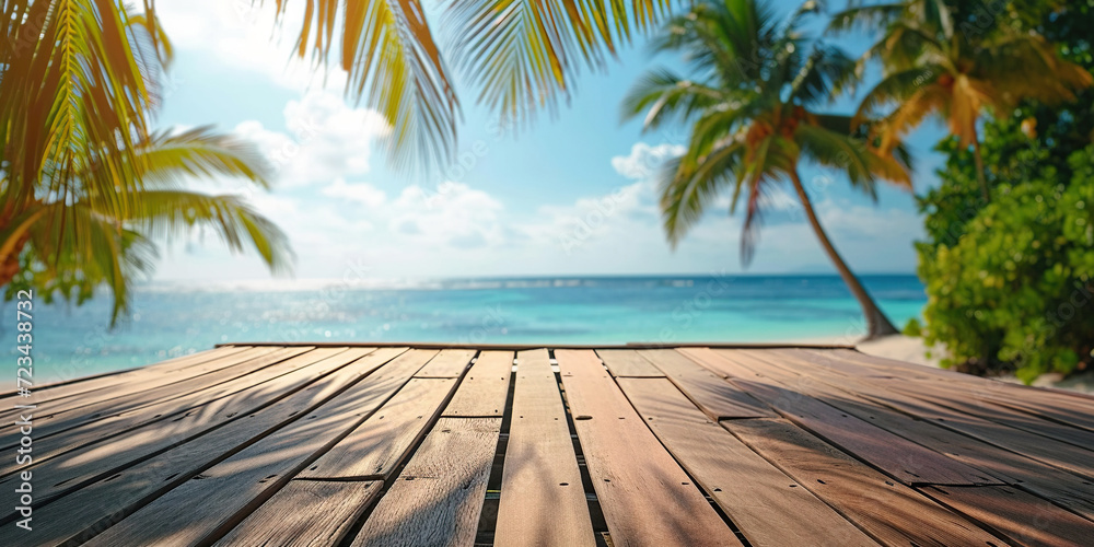 beach with palm trees Tropical background. beach with palm trees Tropical background.