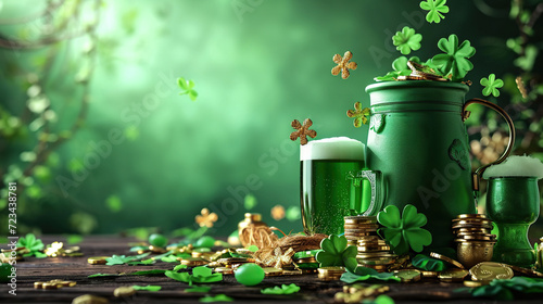 St.Patrick 's Day concept art 