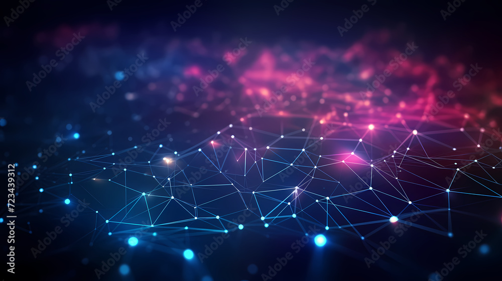 Digital technology blue rhythm wavy lines abstract graphic poster web page ppt background Digital technology blue rhythm wavy lines abstract graphic poster web page ppt background