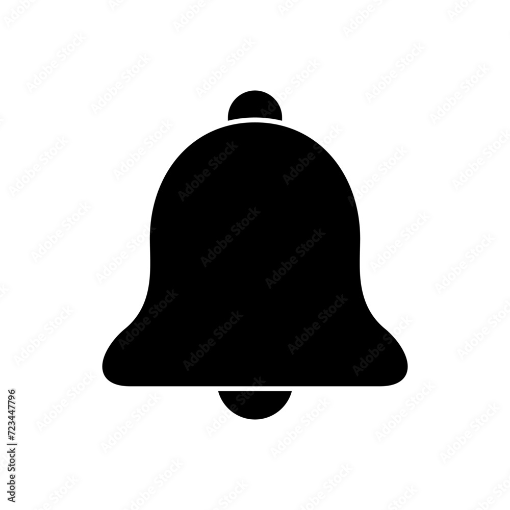 Bell Icon vector. Notification icon for your web site design Bell Icon vector. Notification icon for your web site design