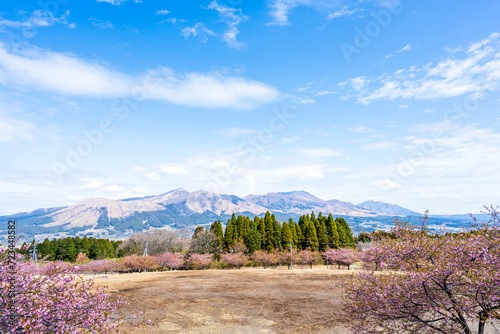 うららかな春空に映える阿蘇山と桜風景
Mt. Aso and cherry blossoms shine against the bright spring sky
日本(春)2023年
Japan (Spring) 2023
九州・熊本県南阿蘇村
Minamiaso Village, Kumamoto Prefecture, Kyushu
(南阿蘇桜公園)
(アスペクタ野外劇場) photo