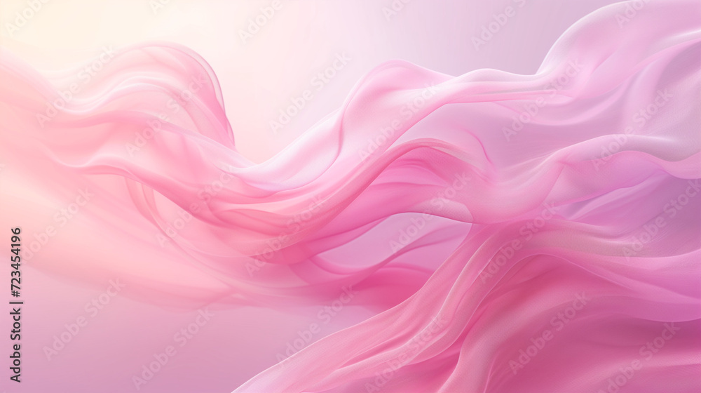 Fototapeta premium Soft pink background, smooth gradient