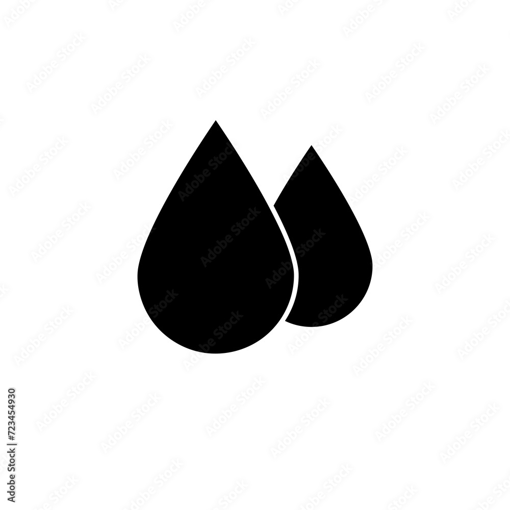 water proof icon, simple flat illustration for app and site on white background..eps water proof icon, simple flat illustration for app and site on white background..eps
