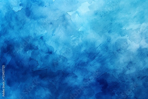 elegant blue watercolor texture © uci