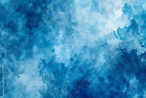 elegant blue watercolor texture photo