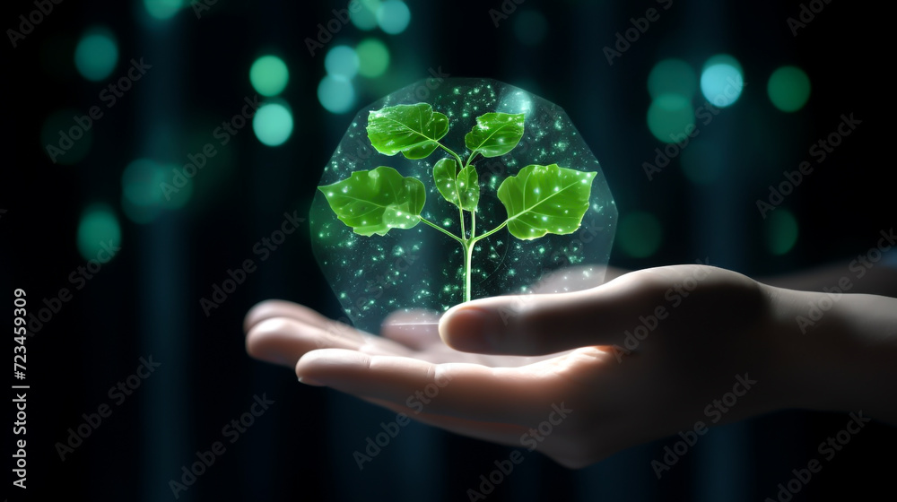 Hand pushing a button on a touch screen interface, hand pushing a button on a touch screen, hand pushing a button. Generated by AI