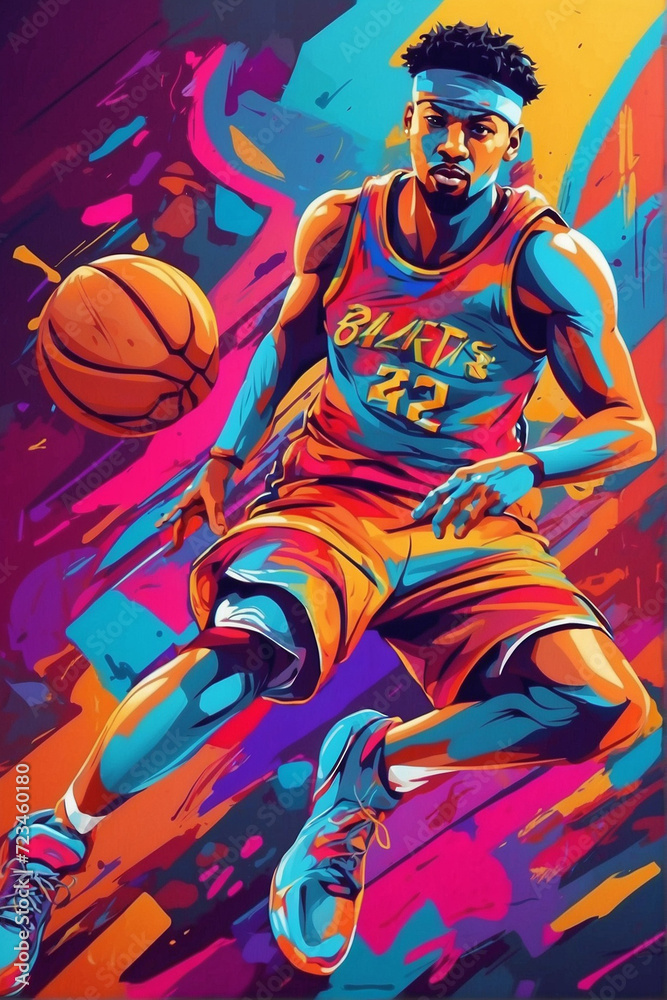 Graffiti sport illustration Graffiti sport illustration