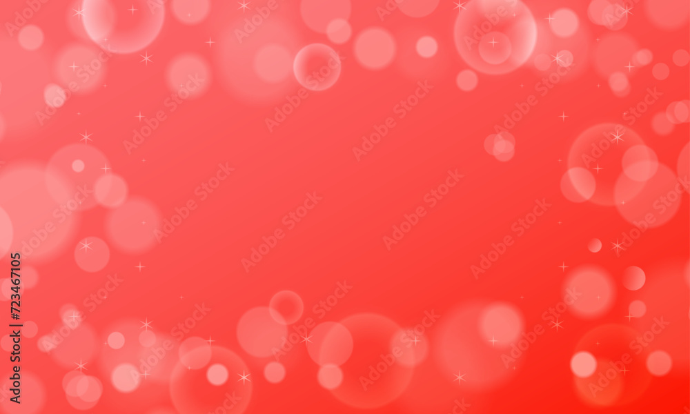 Vector abstract red bokeh background design Vector abstract red bokeh background design