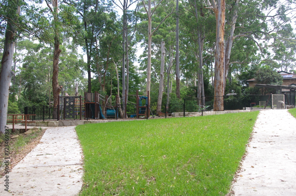 A beautiful community park open to the public