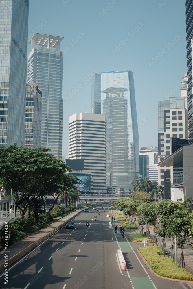 Fototapeta premium Discover the vibrant urban landscapes