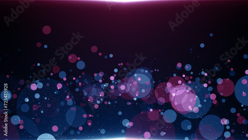 Particles bokeh abstract event game trailer titles cinematic openers digital technology concert background