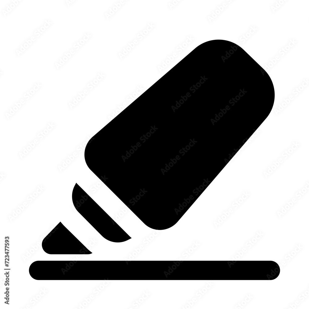 Highlighter Solid Icon Highlighter Solid Icon