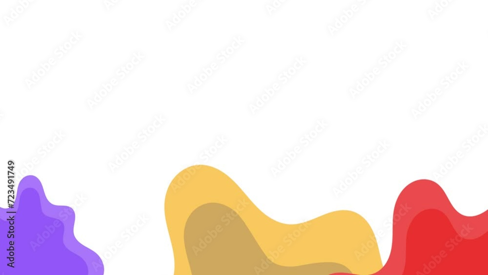 Abstract background animation seamless loop with colorfull rotating waves. Copy space Abstract background animation seamless loop with colorfull rotating waves. Copy space