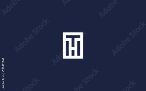 letter ht or th logo icon design vector design template inspiration photo
