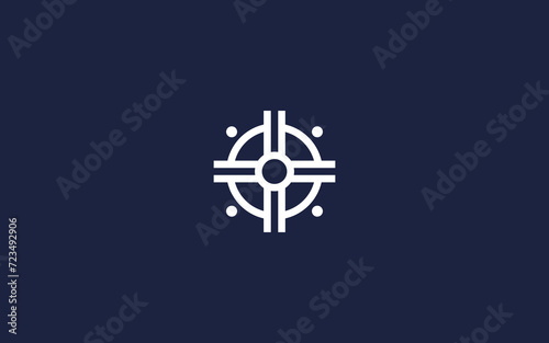 target logo icon design vector design template inspiration