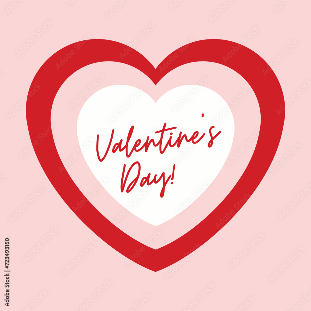 Happy Valentine's Day vector art design