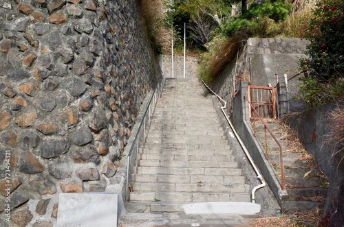 Fototapeta Naklejka Na Ścianę i Meble -  熱海の階段