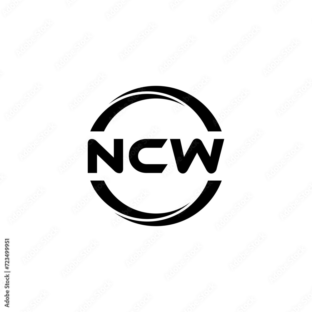 NCW letter logo design with white background in illustrator, cube logo, vector logo, modern alphabet font overlap style. calligraphy designs for logo, Poster, Invitation, etc. NCW letter logo design with white background in illustrator, cube logo, vector logo, modern alphabet font overlap style. calligraphy designs for logo, Poster, Invitation, etc.