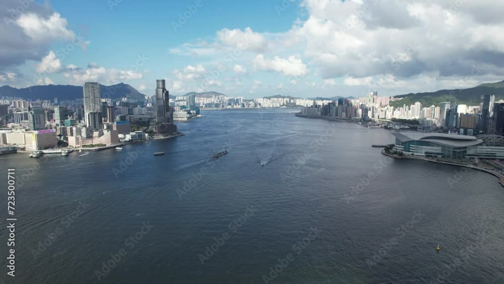 Aerial drone skyview of Hong Kong Victoria Harbour Financial Kowloon Tsim Sha Tsui Hung Hom Central Admiralty Wan Chai Happy Valley Wong Nai Chung Stadium Tai Hang Causeway Bay Tai Hang Aerial drone skyview of Hong Kong Victoria Harbour Financial Kowloon Tsim Sha Tsui Hung Hom Central Admiralty Wan Chai Happy Valley Wong Nai Chung Stadium Tai Hang Causeway Bay Tai Hang