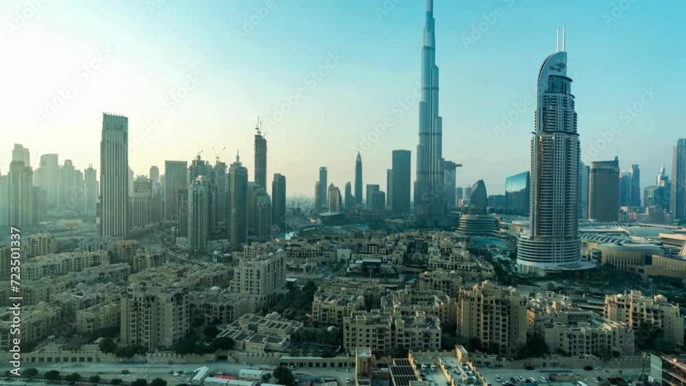 view from top of the burj khalifa