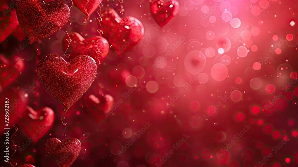 Beautiful Valentine Themed Background, Generative AI Beautiful Valentine Themed Background, Generative AI