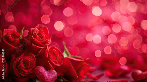  Beautiful Valentine Themed Background  Generative AI