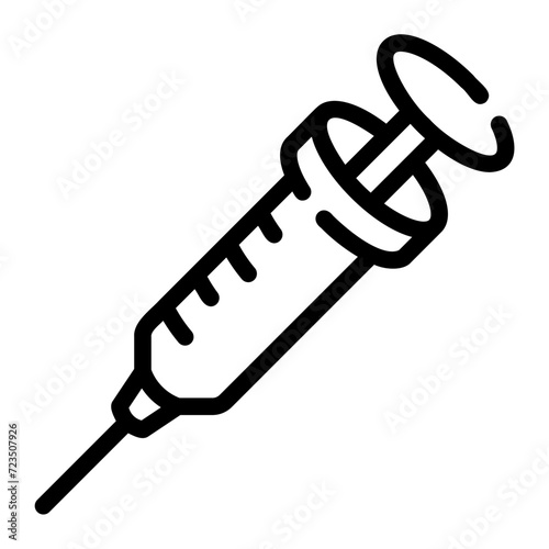 syringe Line Icon