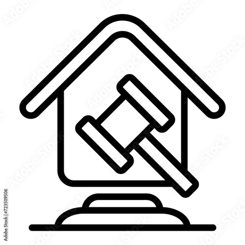 Real Estate Attorney Icon