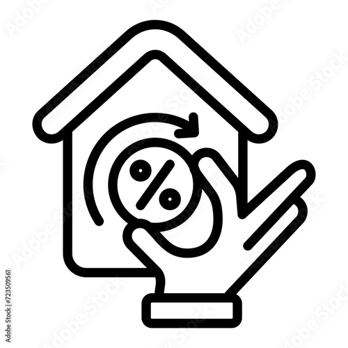 Adjustable Rate Mortgage Icon