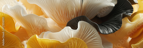 close up of mushrooms, generative AI