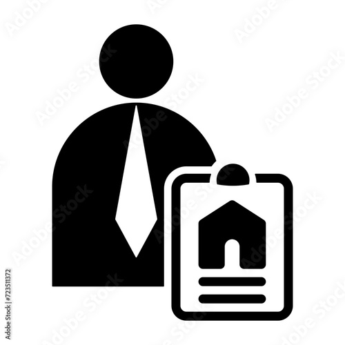 Real Estate Broker Icon