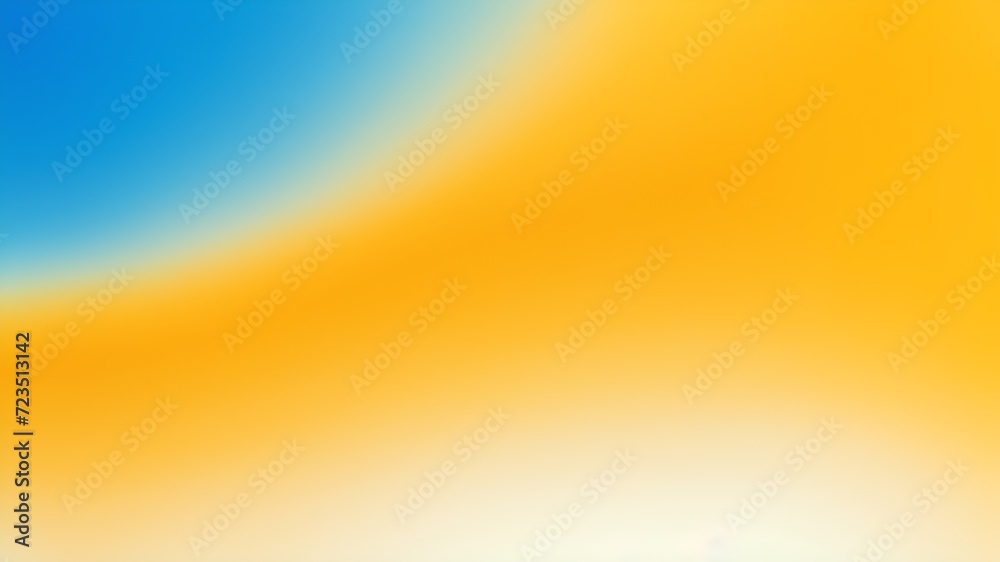 Abstract color gradient background grainy orange blue yellow white noise texture backdrop banner poster header cover design