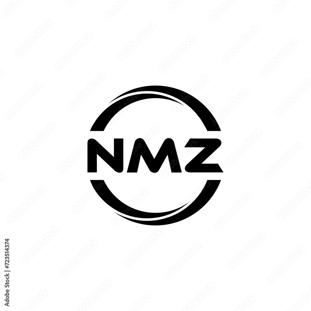 NMZ letter logo design with white background in illustrator, cube logo, vector logo, modern alphabet font overlap style. calligraphy designs for logo, Poster, Invitation, etc. NMZ letter logo design with white background in illustrator, cube logo, vector logo, modern alphabet font overlap style. calligraphy designs for logo, Poster, Invitation, etc.