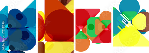 Geometric elements abstract backgrounds for wallpaper, business card, cover, poster, banner, brochure, header, website