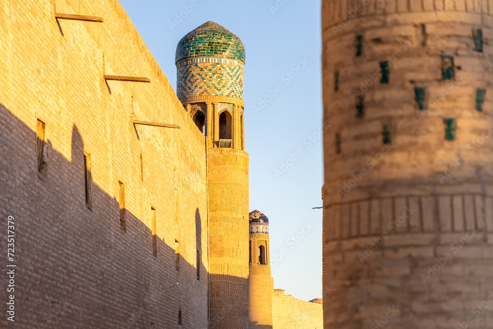 An architectural monument, Khiva, Uzbekistan