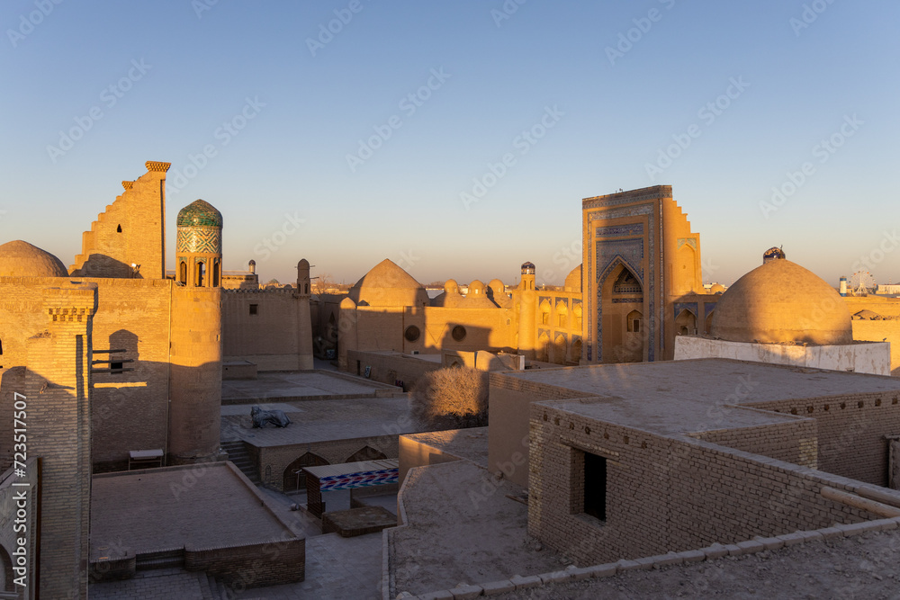 An architectural monument, Khiva, Uzbekistan