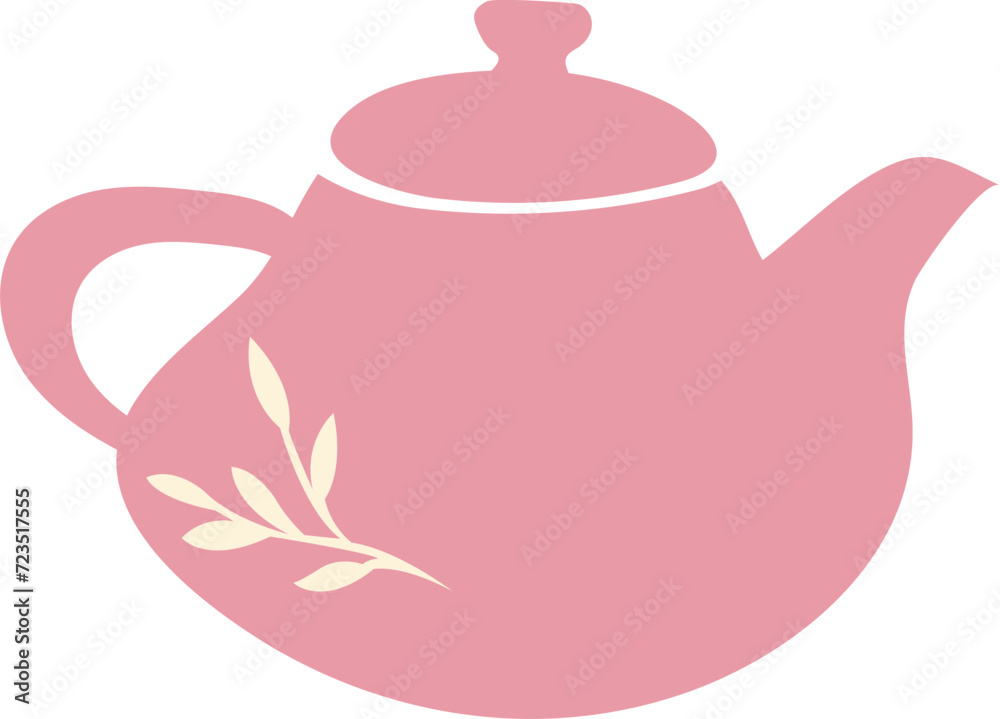 Obraz premium Tea time illustration.