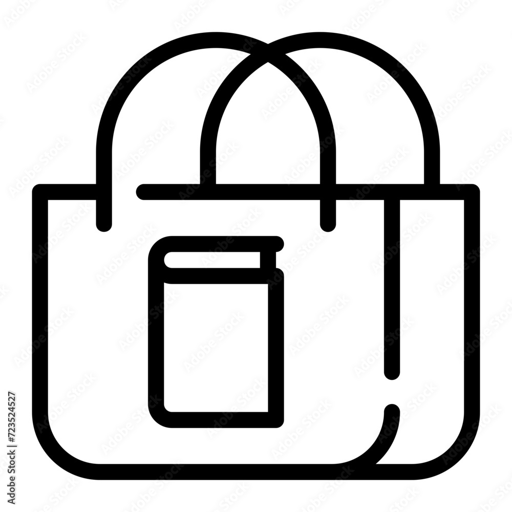 gift bag line icon gift bag line icon