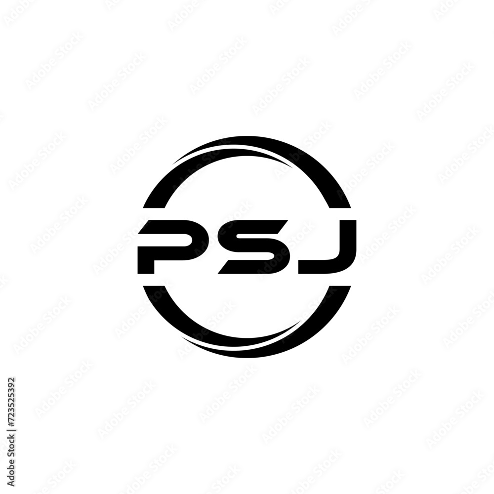 PSJ letter logo design with white background in illustrator, cube logo, vector logo, modern alphabet font overlap style. calligraphy designs for logo, Poster, Invitation, etc. PSJ letter logo design with white background in illustrator, cube logo, vector logo, modern alphabet font overlap style. calligraphy designs for logo, Poster, Invitation, etc.