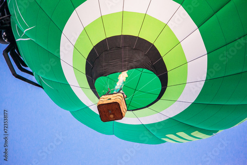 Balloons in the air
