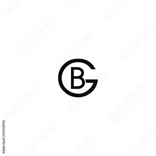 BG Logo Design Template Vector Graphic Branding Element. Creative vector logos with the letter BG