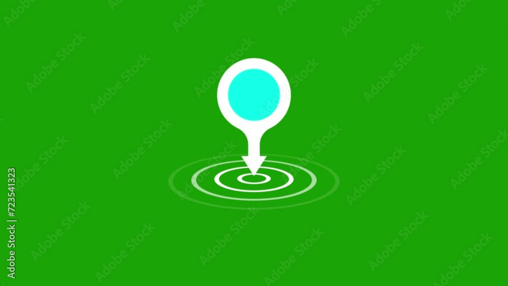 map marker, GPS location pointer motion map marker, GPS location pointer motion