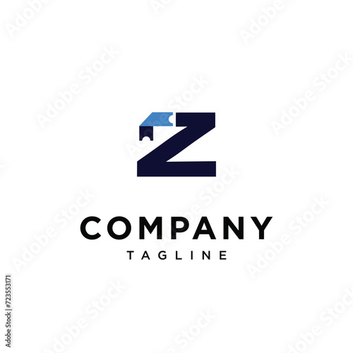 Free Download Letter Z Ticket Logo icon vector template - GFXLoad
