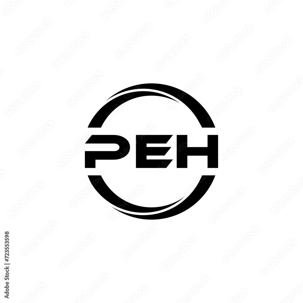 PEH letter logo design with white background in illustrator, cube logo, vector logo, modern alphabet font overlap style. calligraphy designs for logo, Poster, Invitation, etc. PEH letter logo design with white background in illustrator, cube logo, vector logo, modern alphabet font overlap style. calligraphy designs for logo, Poster, Invitation, etc.