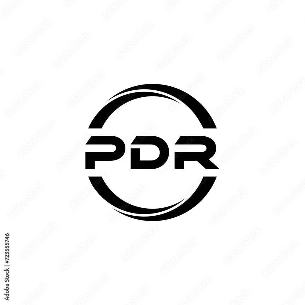 PDR letter logo design with white background in illustrator, cube logo, vector logo, modern alphabet font overlap style. calligraphy designs for logo, Poster, Invitation, etc. PDR letter logo design with white background in illustrator, cube logo, vector logo, modern alphabet font overlap style. calligraphy designs for logo, Poster, Invitation, etc.