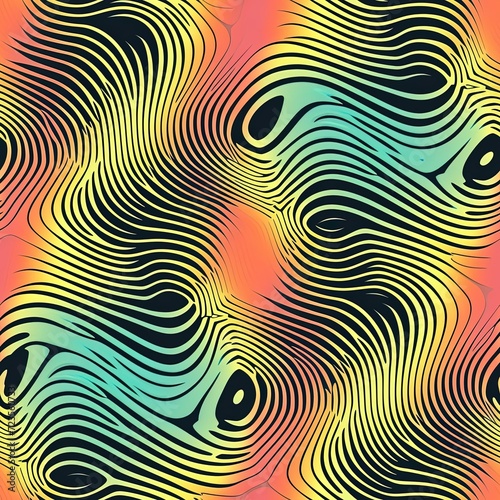 Optical Illusion Moire Pattern